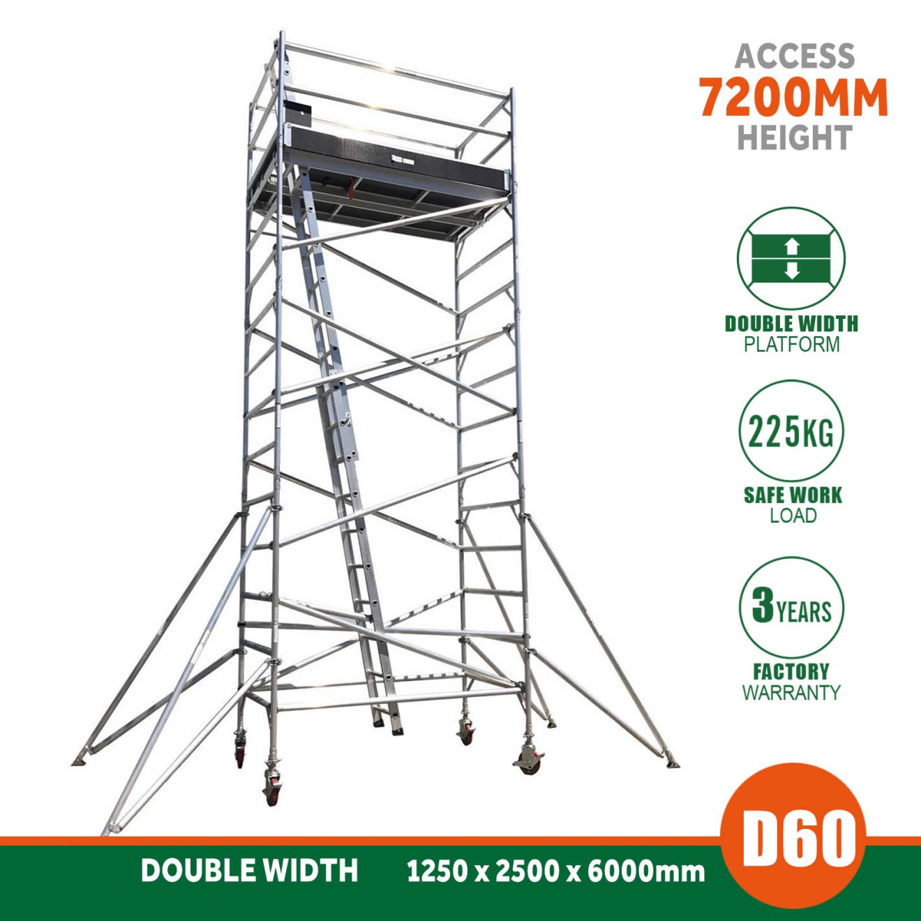 mobile scaffold tower