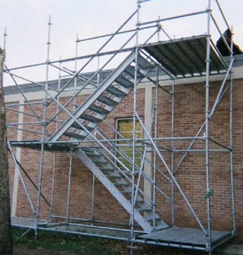 stretcher stair access tower-scafeat