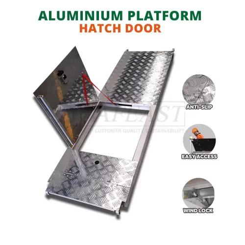 Aluminium mobile scaffold platform