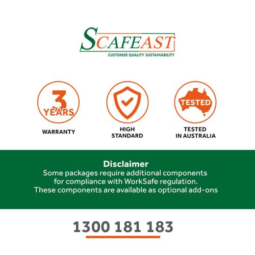 Scafeast mobile scaffold disclaimer 2022