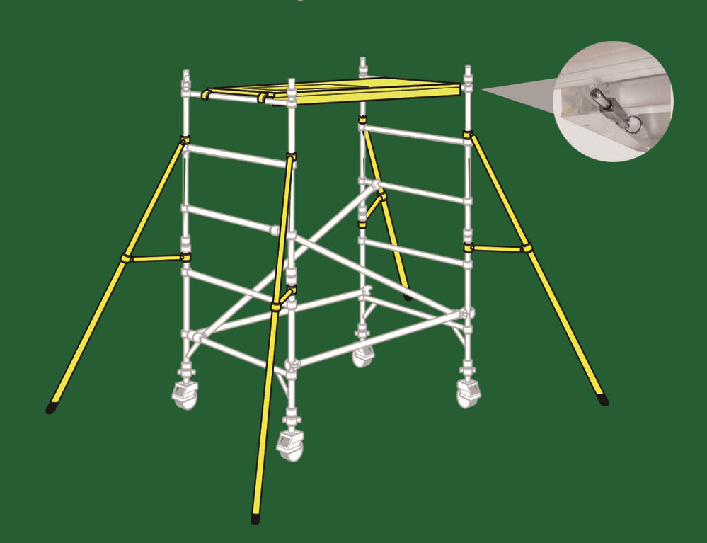 aluminium mobile scaffold tower