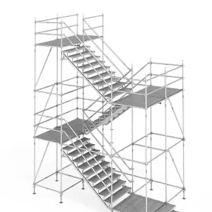 Acces scaffold set