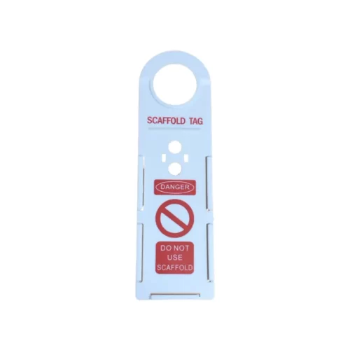 scaffold tag holder without insert