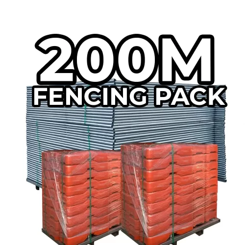 temporary fencing 200m pack