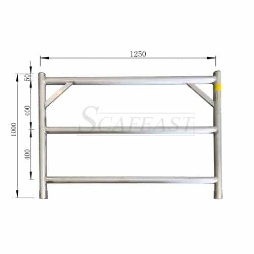 guardrail frame